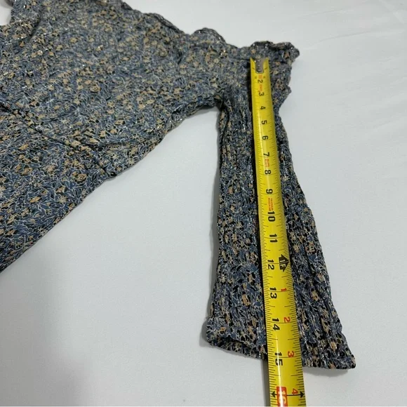 Anthropologie Rayon Kira Off-The-Shoulder Lined Tiered Peasant  Dress Size US 6 - Picture 12 of 15